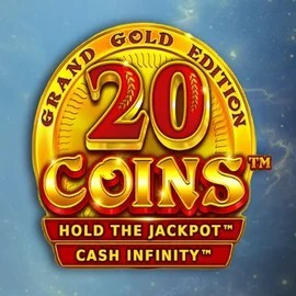 20 Coins Grand Gold Edition logo by Wazdan SkyHills Casino