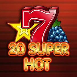 20 Super Hot slot icon by Amusnet Interactive, available at SkyHills Casino