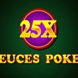 Official Poker logo: 25x Deuces Poker by iSoftBet at SkyHills Casino