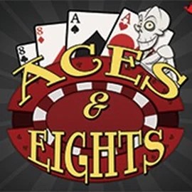 Poker logo of Aces and Eights - 3 Hands from RTG (Reel Time Gaming) at SkyHills Casino