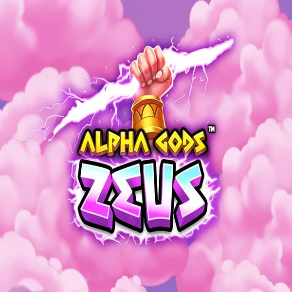 Alpha Gods Zeus online game logo by PearFiction Studios on sky-hillscasino.com