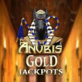 Anubis Gold Jackpots by Inspired Gaming, showcased at sky-hillscasino.com – game logo