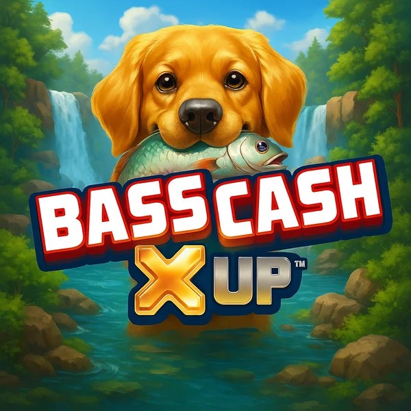 Bass Cash X UP casino game by Alchemy Gaming – featured logo at SkyHills Casino