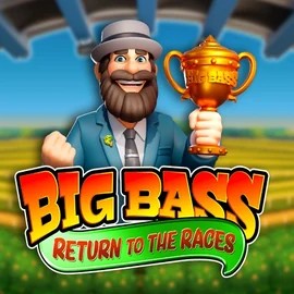 Big Bass Return to the Races game by Pragmatic Play – logo hosted on SkyHills Casino