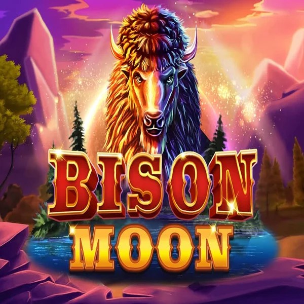 Official Slots logo: Bison Moon by Northern Lights Gaming at SkyHills Casino