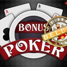Bonus Poker Deluxe - 3 Hands online game logo by RTG (Reel Time Gaming) on sky-hillscasino.com