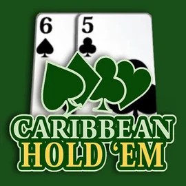 Caribbean Hold'em online game logo by Habanero on sky-hillscasino.com