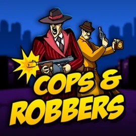 Official Lottery logo: Cops and Robbers (Wizard Games) by Wizard Games at SkyHills Casino