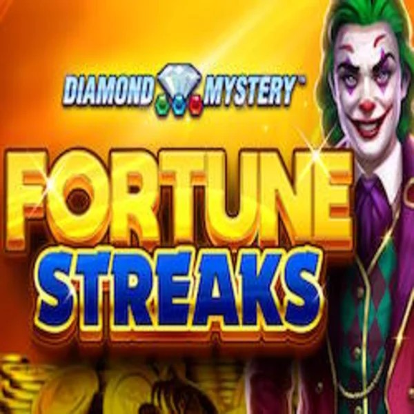 Diamond Mystery Fortune Streaks by Greentube, showcased at sky-hillscasino.com – game logo