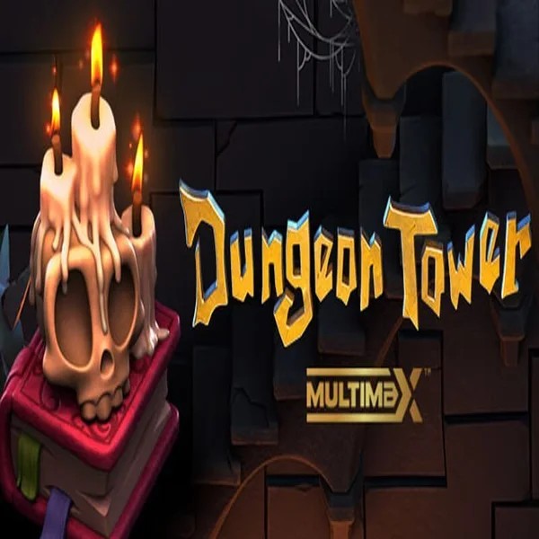 Dungeon Tower online game logo by Peter & Sons on sky-hillscasino.com