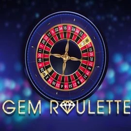 Gem Roulette slot visual from iSoftBet available on sky-hillscasino.com