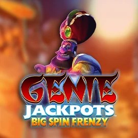 Genie Jackpots: Big Spin Frenzy game by Blueprint Gaming – logo hosted on SkyHills Casino