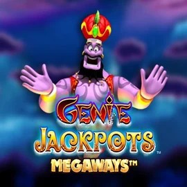 Genie Jackpots Megaways logo – Jackpots by Blueprint Gaming at SkyHills Casino