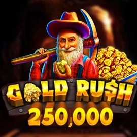 Gold Rush Scratchcard game by Pragmatic Play – logo hosted on SkyHills Casino