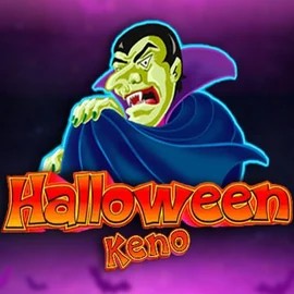 Halloween Keno online game logo by Caleta Gaming on sky-hillscasino.com