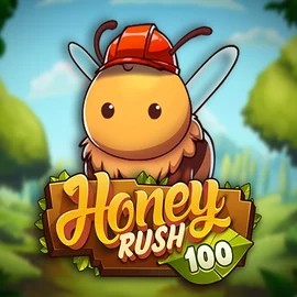 Honey Rush 100 slot logo by Play’n GO at SkyHills Casino