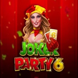 Official Slots logo: Joker Party 6 by Greentube at SkyHills Casino