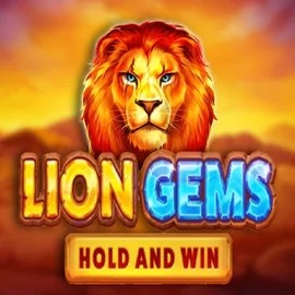 Lion Gems Hold and Win logo – Slots by Playson at SkyHills Casino