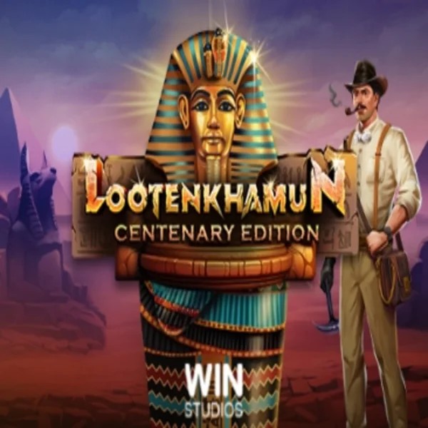 Official Slots logo: LootEnKhamun Centenary by bwin.party at SkyHills Casino