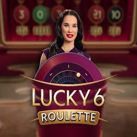 Lucky 6 Roulette logo by Pragmatic Play SkyHills Casino