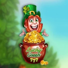 Lucky Green slot logo by betiXon at SkyHills Casino