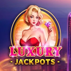 Official Jackpots logo: Luxury Jackpots by Triple Cherry at SkyHills Casino