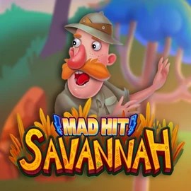 Mad Hit Savannah logo by RubyPlay SkyHills Casino