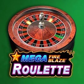 Mega Fire Blaze Roulette online game logo by Playtech on sky-hillscasino.com