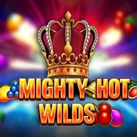Mighty Hot Wilds logo by Inspired Gaming SkyHills Casino