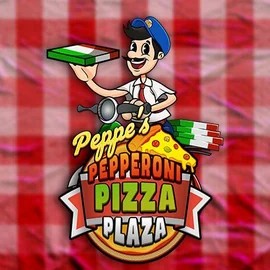 Peppe’s Pepperoni Pizza Plaza logo by Pragmatic Play SkyHills Casino