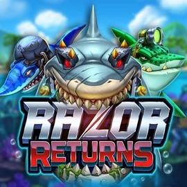 Razor Returns game by Push Gaming – logo hosted on SkyHills Casino