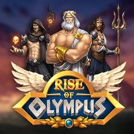 Rise of Olympus online game logo by Play’n GO on sky-hillscasino.com