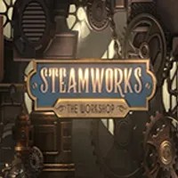 Steamworks The Workshop logo – Slots by Peter & Sons at SkyHills Casino
