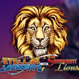 Enjoy Stellar Jackpots with Serengeti Lions by Lightning Box Game – logo hosted on sky-hillscasino.com