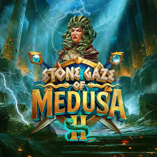 Stone Gaze of Medusa 2 logo – Slots by Stakelogic at SkyHills Casino
