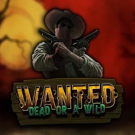 Wanted Dead or a Wild game by Hacksaw Gaming – logo hosted on SkyHills Casino