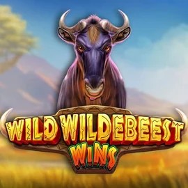 Wild Wildebeest Wins logo by Pragmatic Play SkyHills Casino